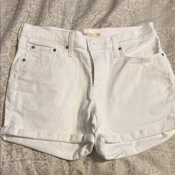 Denizen from Levi's White Jean Shorts - Picture 1 of 4